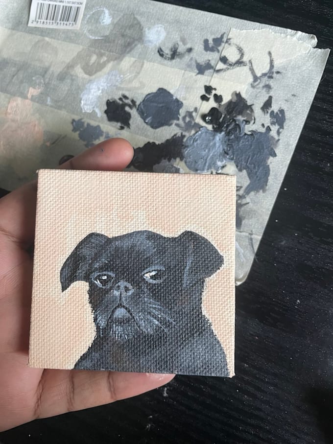 Gig Preview - Paint your pet friends as customised paintings