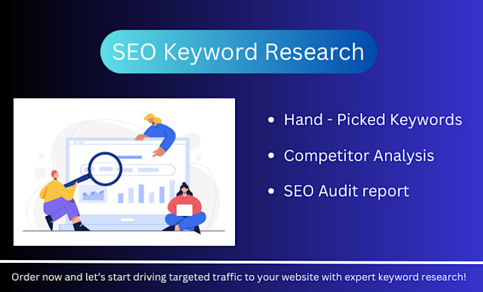 Gig Preview - Do professional keyword research for your website