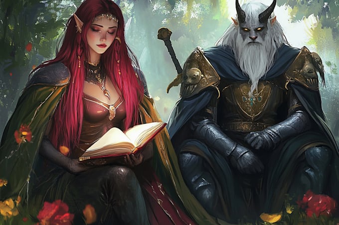 Bestseller - do fantasy character art and illustration