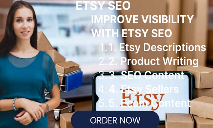 Bestseller - do etsy shop setup with etsy product listing and etsy SEO for etsy sales