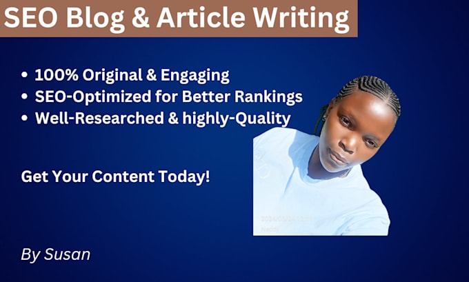 Bestseller - write engaging SEO blog posts and articles