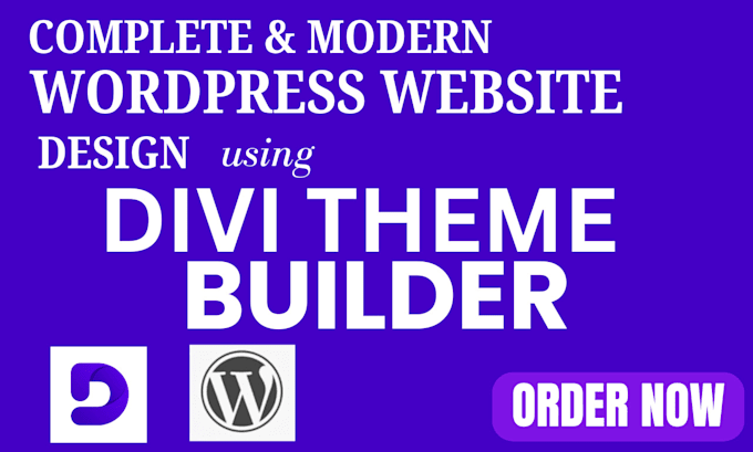 Gig Preview - Build wordpress website with divi builder, edit, clone or recreate divi website