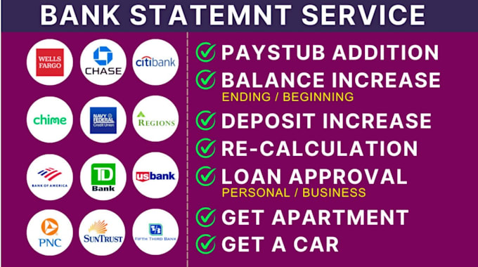 Gig Preview - Reconcile bank statement PDF to editable format, CSV, google sheets