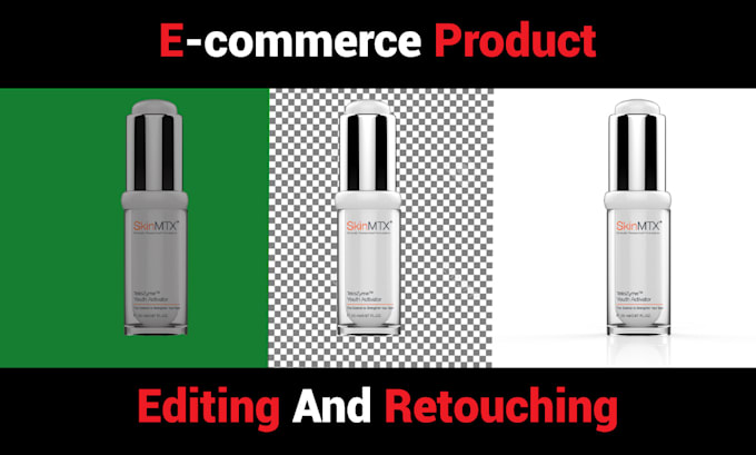 Gig Preview - Ecommerce product photo editing and retouching in photoshop