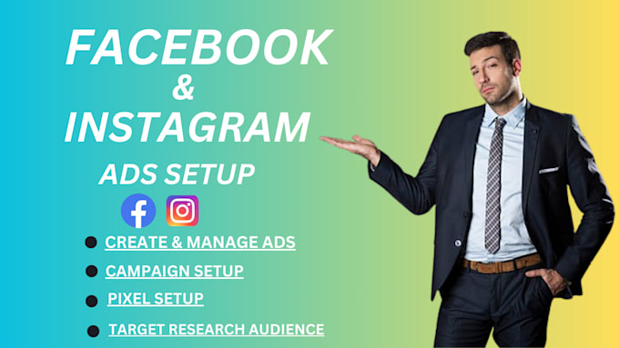 Bestseller - professionally setup and manage facebook and instagram ads for you