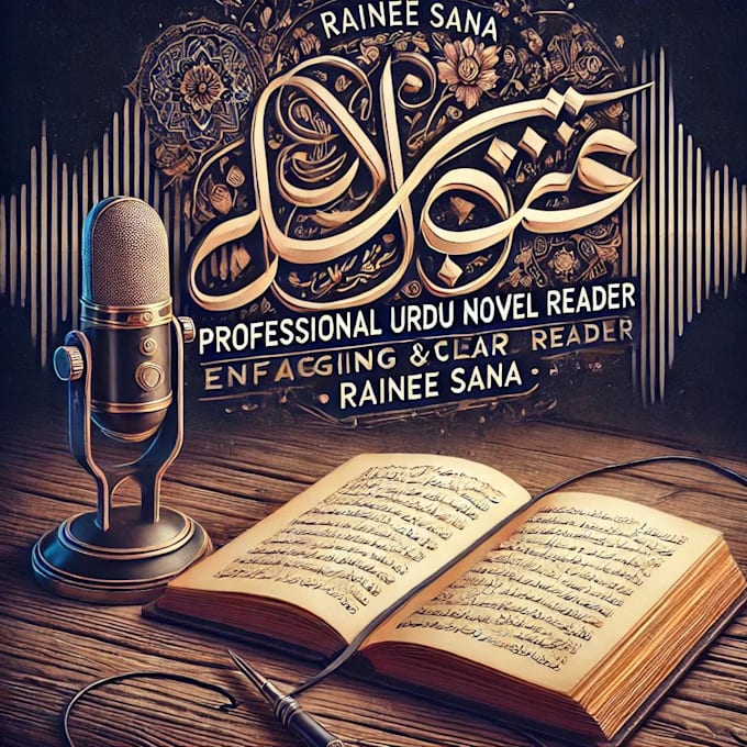 Gig Preview - Narrate and record urdu novels and stories professionally