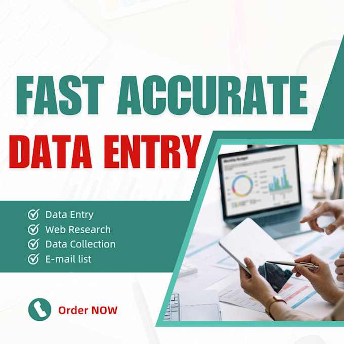 Gig Preview - Do fast accurate data entry