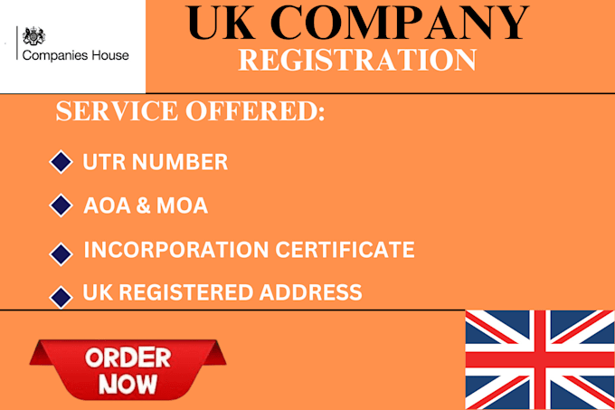 Gig Preview - Do UK company registration with office address