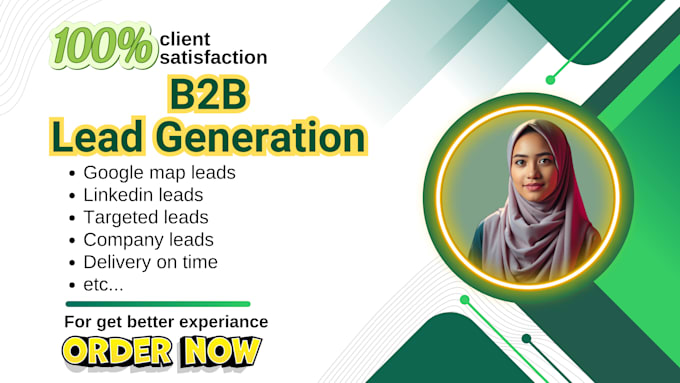 Bestseller - do all types of b2b lead generation for your business