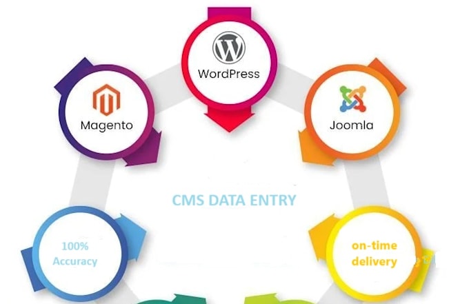 Gig Preview - Do data entry in cms like joomla,wordpress, magento,data migration