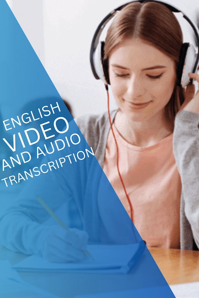 Gig Preview - Transcribe any english or chinese videos and audios in an hour