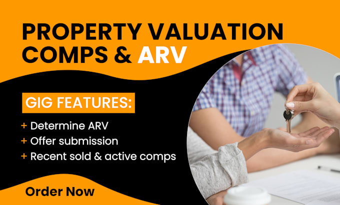 Gig Preview - Do real estate arv, comps, offers and VA tasks