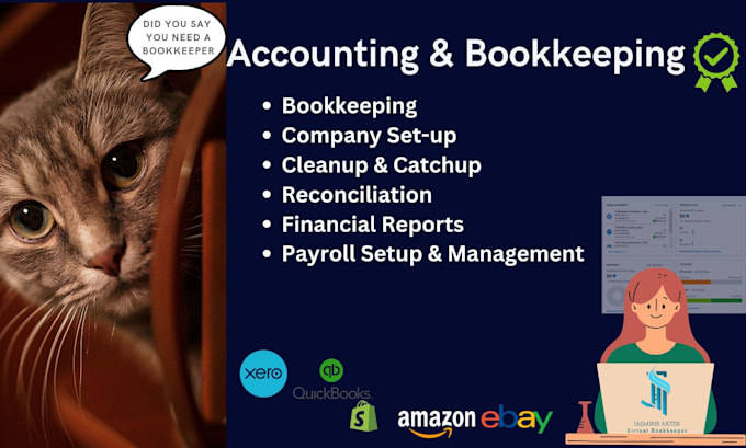 Gig Preview - Do bookkeeping and accounting using quickbooks online