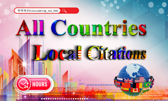 Bestseller - 200 all country local citations for local SEO