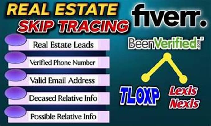 Gig Preview - Do real estate skip tracing to find property owners