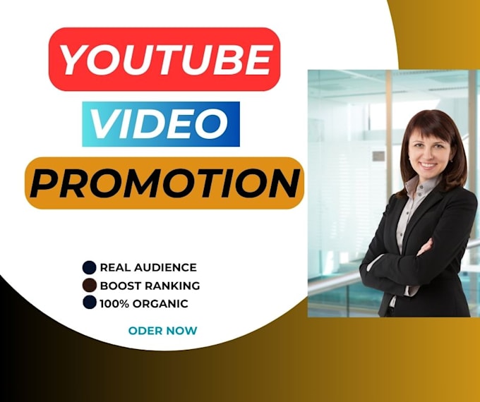 Gig Preview - Do super fast organic youtube promotion of your video