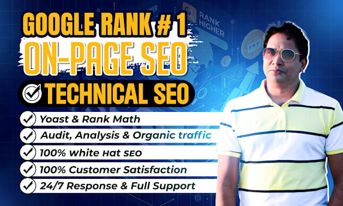 Gig Preview - Complete monthly SEO service with website optimizations