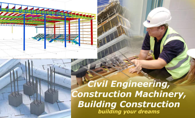 Gig Preview - Do wood, steel and concrete structural design, structural engineer