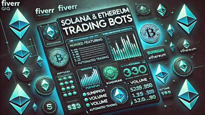 Gig Preview - Create pumpfun, mev, sniper, sandwich, volume, eth on solana, bot