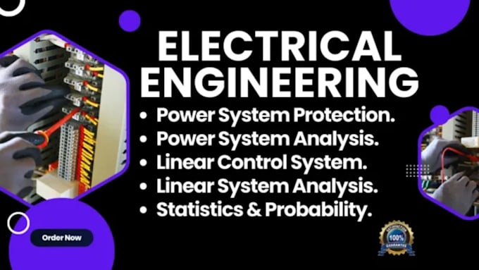 Gig Preview - Do your electrical electronics engineering task projects