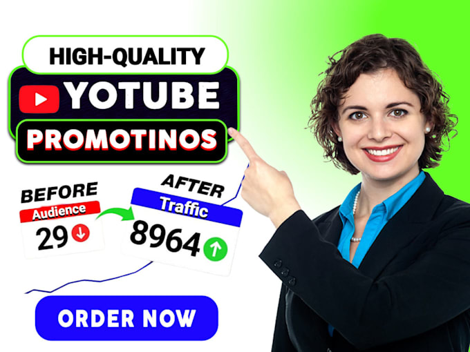 Gig Preview - Do superfast organic youtube video promotion for channel monetization