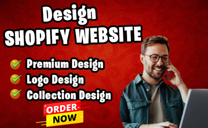 Gig Preview - Design your shopify website