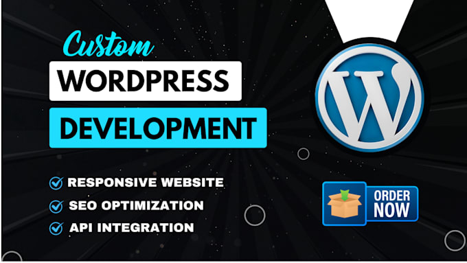 Gig Preview - Develop a custom wordpress website and plugin with full SEO