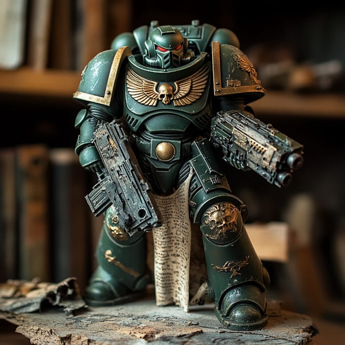 Gig Preview - Create a warhammer 40k character