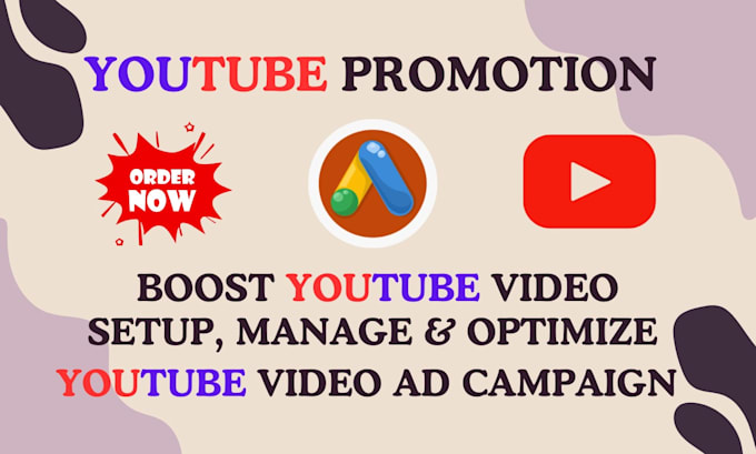 Gig Preview - Do organic youtube video promotion with google ads