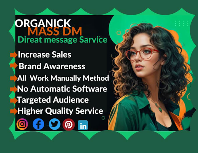 Bestseller - do instagram marketing and send direct message or dms