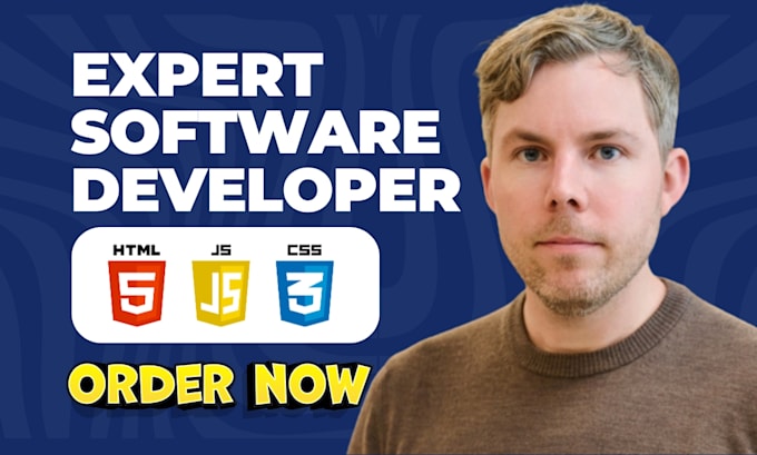 Gig Preview - Do software development, front end or backend as a custom website developer