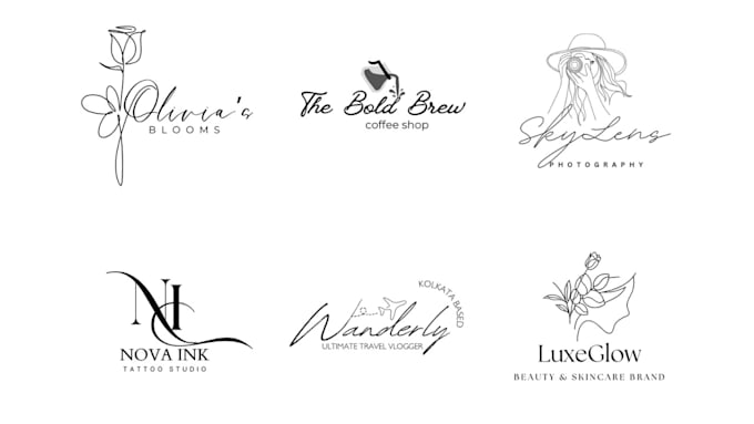 Gig Preview - Create luxury signature, handwritten, calligraphy, scripted logo