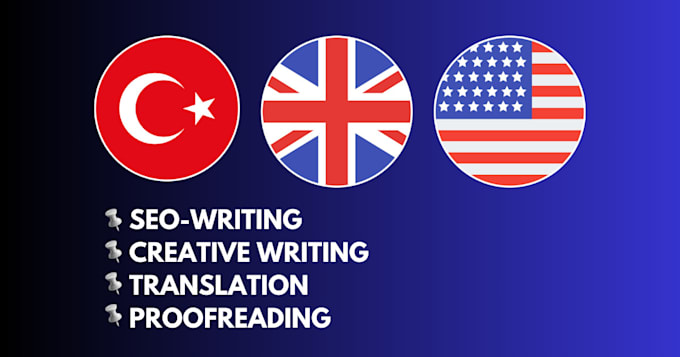 Gig Preview - Translate your articles or books between turkish and english