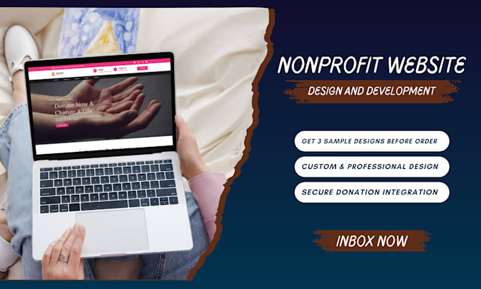 Gig Preview - Design and develop nonprofit, ngo, donation, or charity website