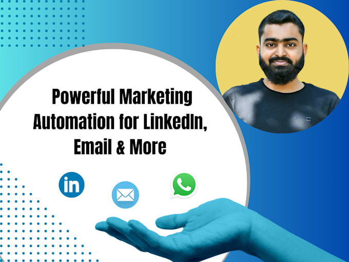 Gig Preview - Set up powerful marketing automation for linkedin, email and more