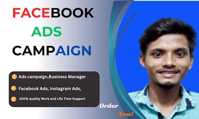 Gig Preview - Create facebook ads campaign setup and manage