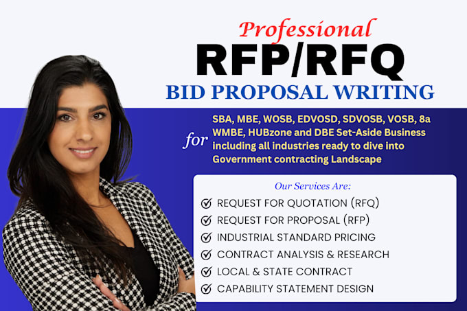 Bestseller - write a winning bid proposal rfp rfq rfi uk tender government contract