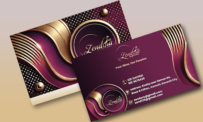 Gig Preview - Design an exclusive luxury business card to elevate your brand