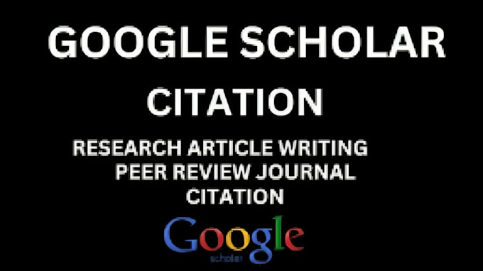 Gig Preview - Increase google scholar citations from high impact journals for eb1 niw