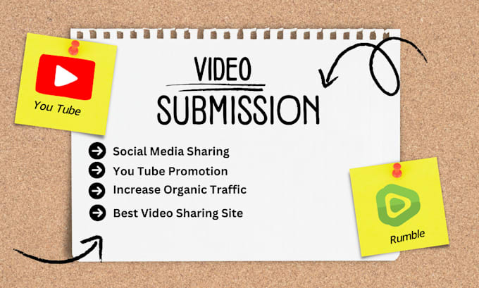 Gig Preview - Do 70 video submission on top video sharing sites