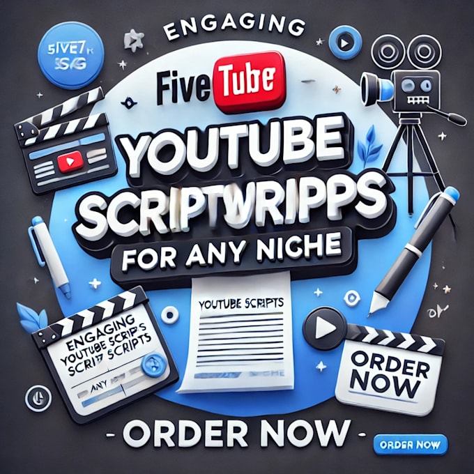 Gig Preview - Write engaging youtube scripts for any niche