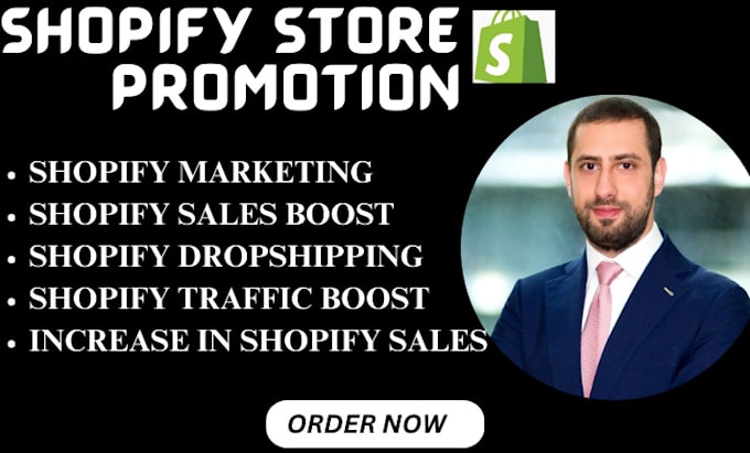 Gig Preview - Do shopify marketing  to boost your sales