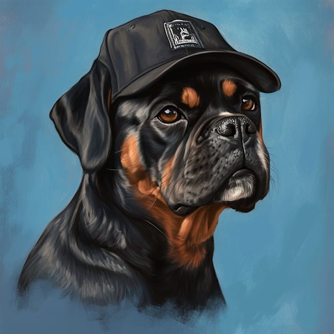 Gig Preview - Draw custom animal illustration, pet portrait, cute cartoon,