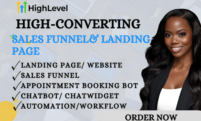 Gig Preview - Clone , replicate gohighlevel website, duplicate ghl landing page, sales funnel