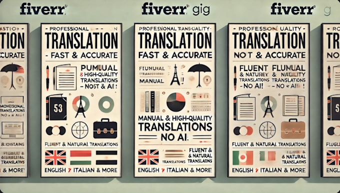 Gig Preview - Translate your text from english to italian professionally