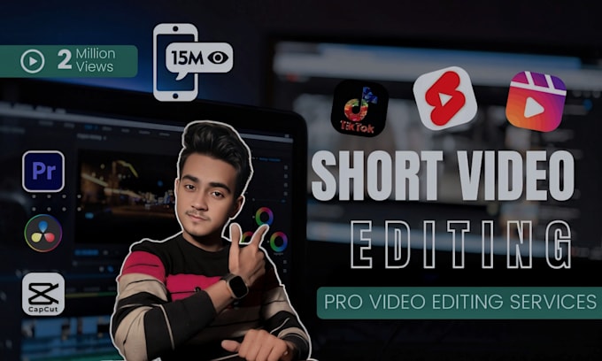 Gig Preview - Professionally edit tiktoks, reels, and youtube shorts