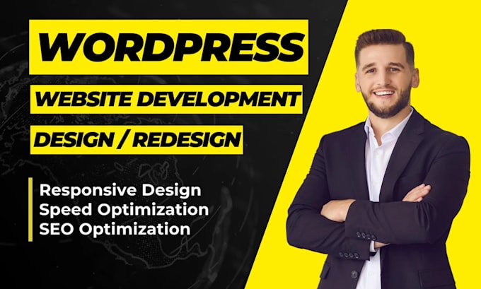 Gig Preview - Create, design, redesign, revamp wordpress website