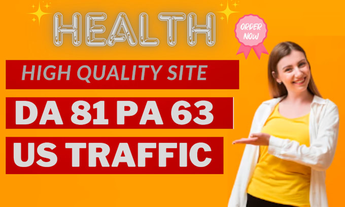 Gig Preview - Guest post high traffic health site