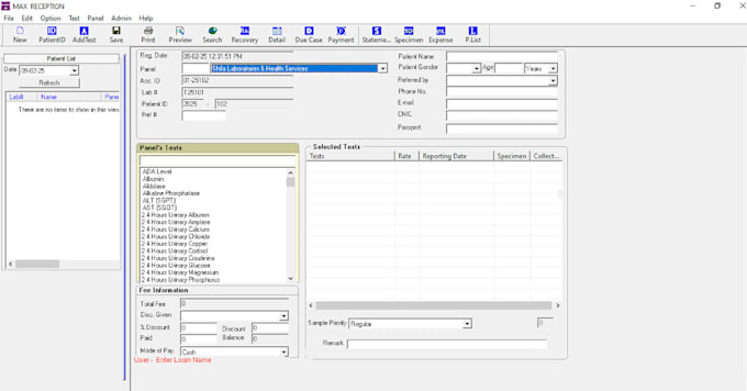 Gig Preview - Install software of medical labortory patient recipet