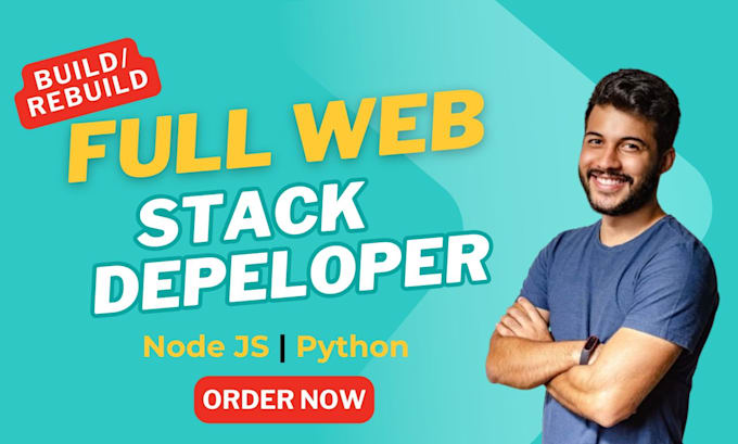 Gig Preview - Do develop custom website as full stack web developer